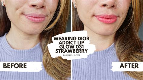 Review: Dior Addict Lip Glow 031 Strawberry 